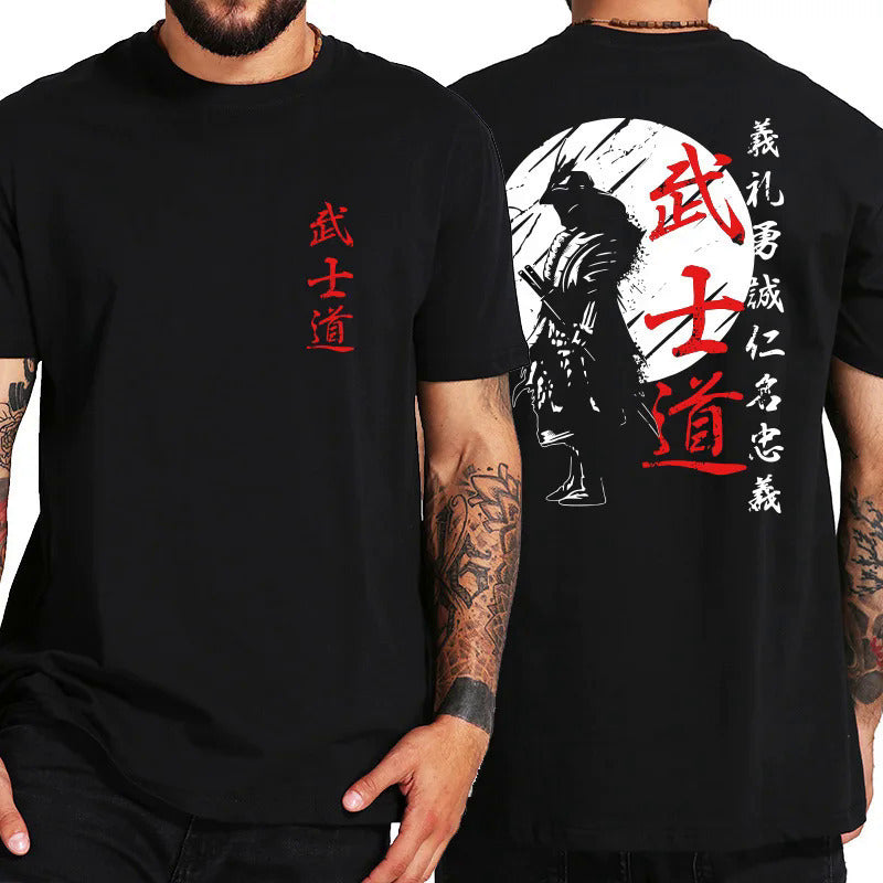 T-shirt Japonais “Samurai Spirit” – Esprit du Bushido
