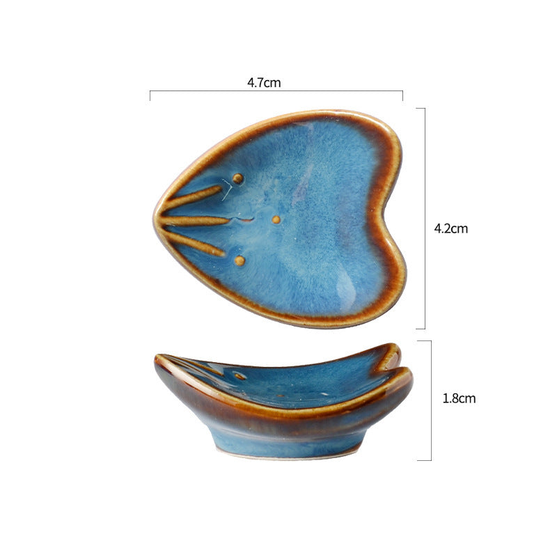 Repose-baguettes japonais en céramique – Collection artisanale émaillée