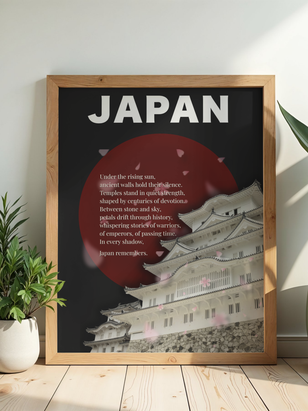 JAPAN — Under the Rising Sun | Japanese Heritage Poster 40*60cm