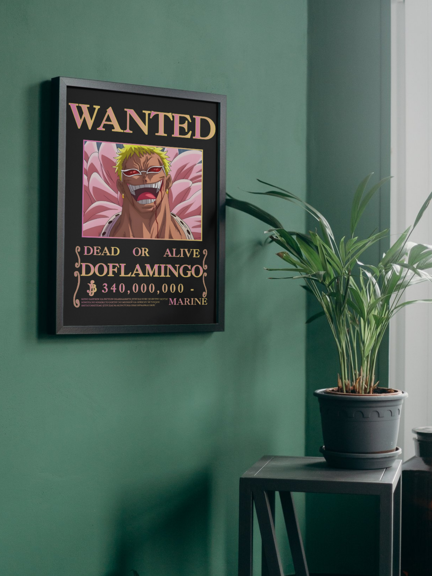 Affiche Wanted — Donquixote Doflamingo