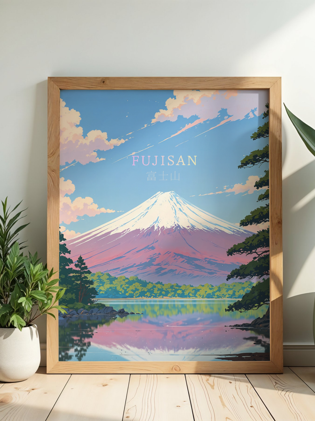 FUJISAN — Affiche japonaise