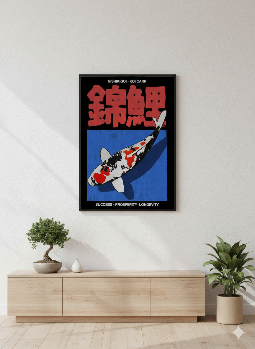 Affiches Japonaises — Koi & Art Graphique