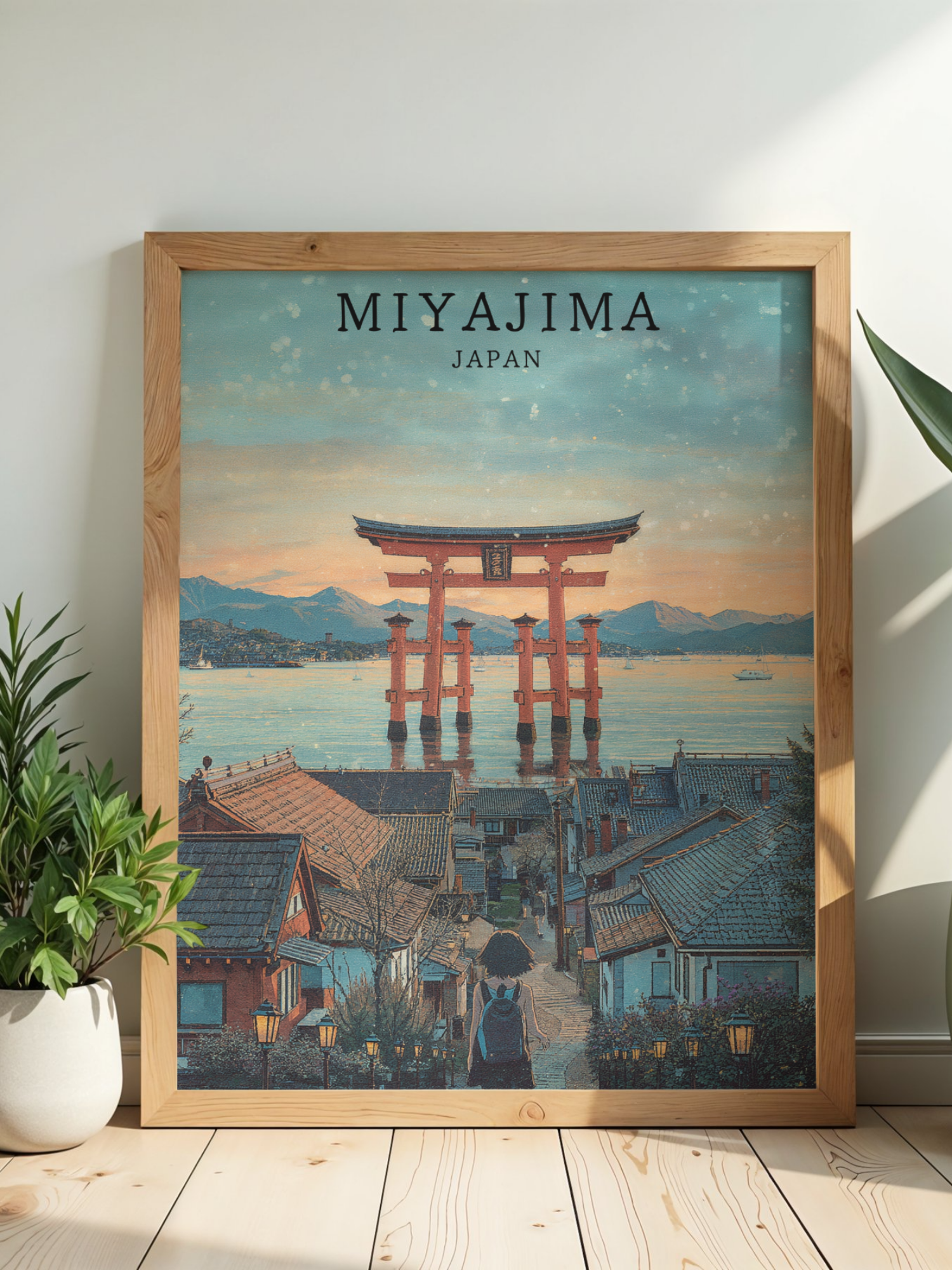 MIYAJIMA — Torii sacré du Japon