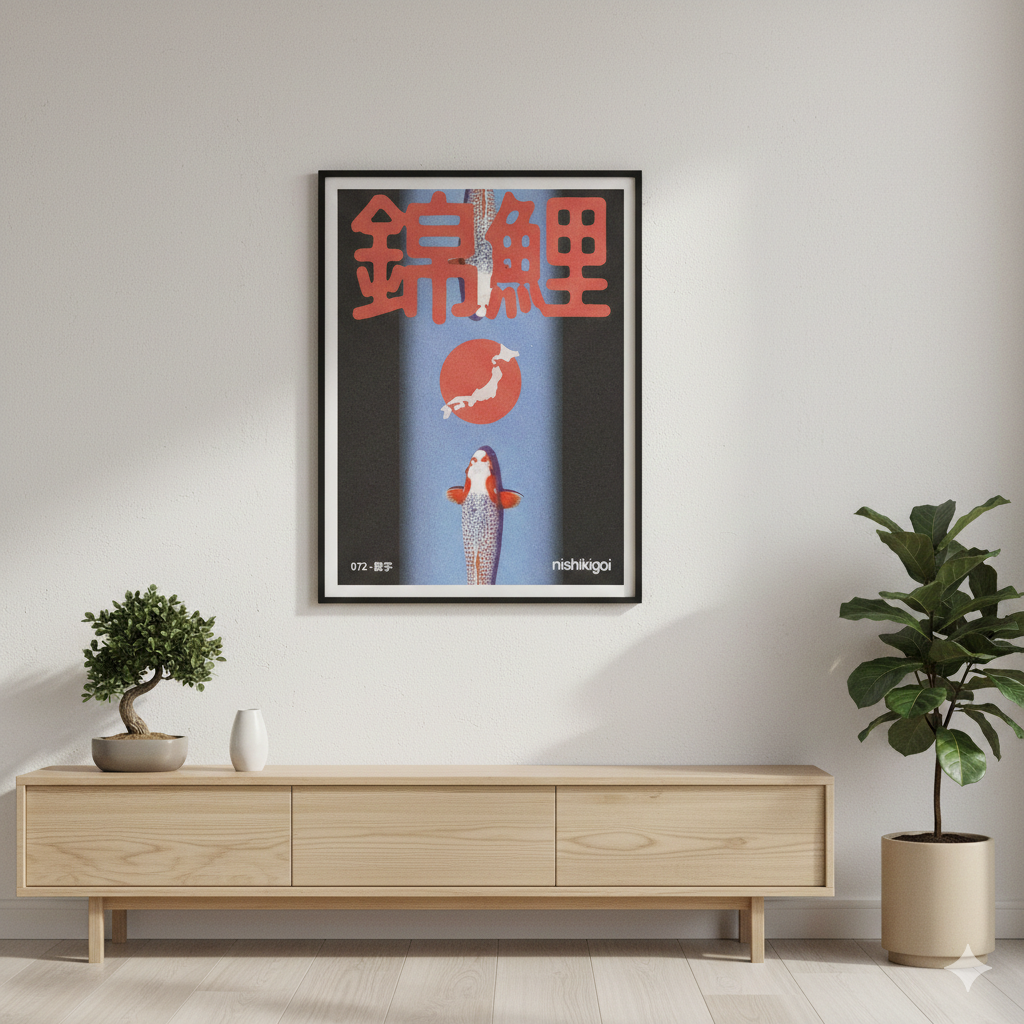 Affiches Japonaises — Koi & Art Graphique