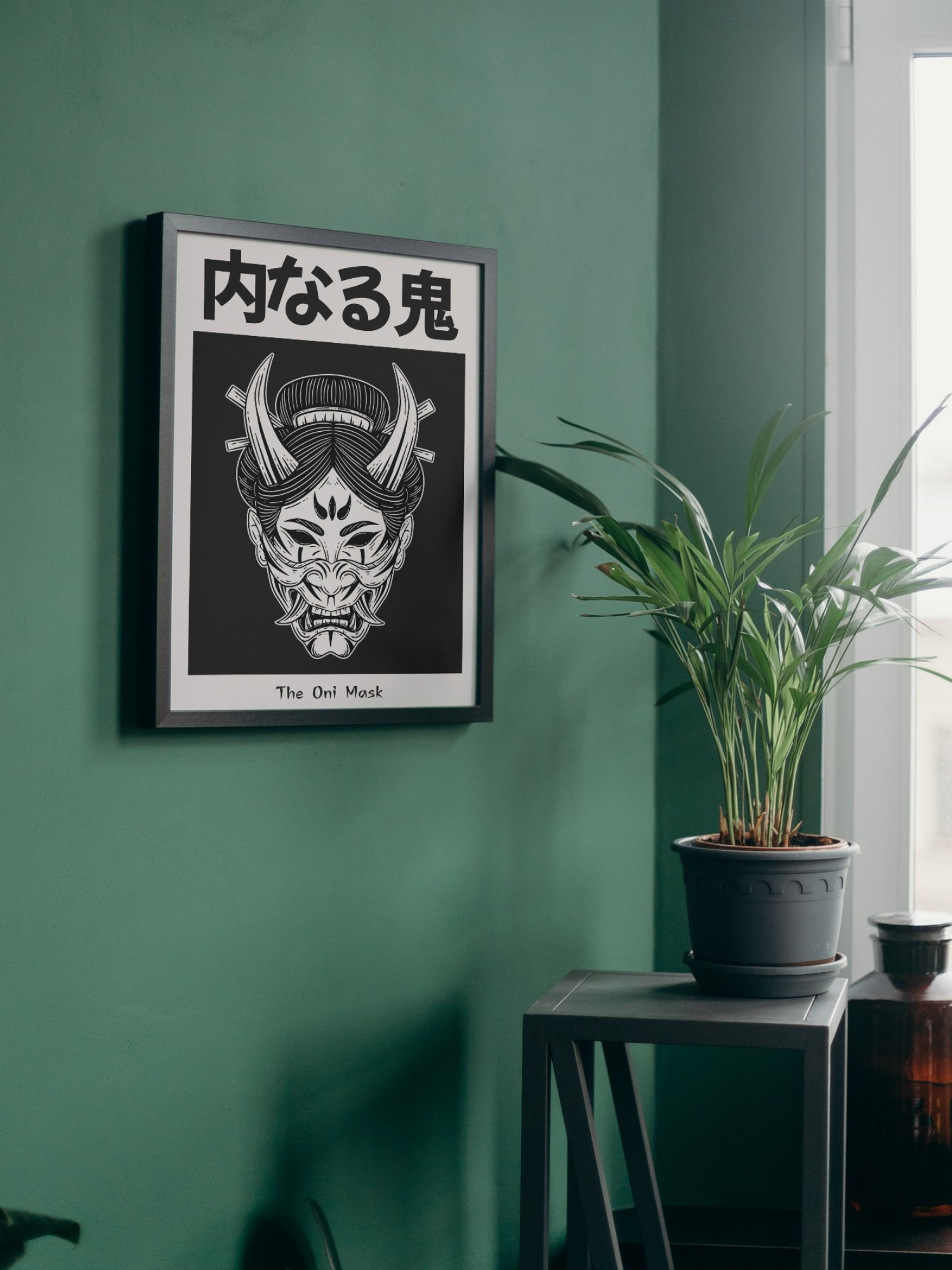 ONI — The Mask | Japanese Graphic Poster