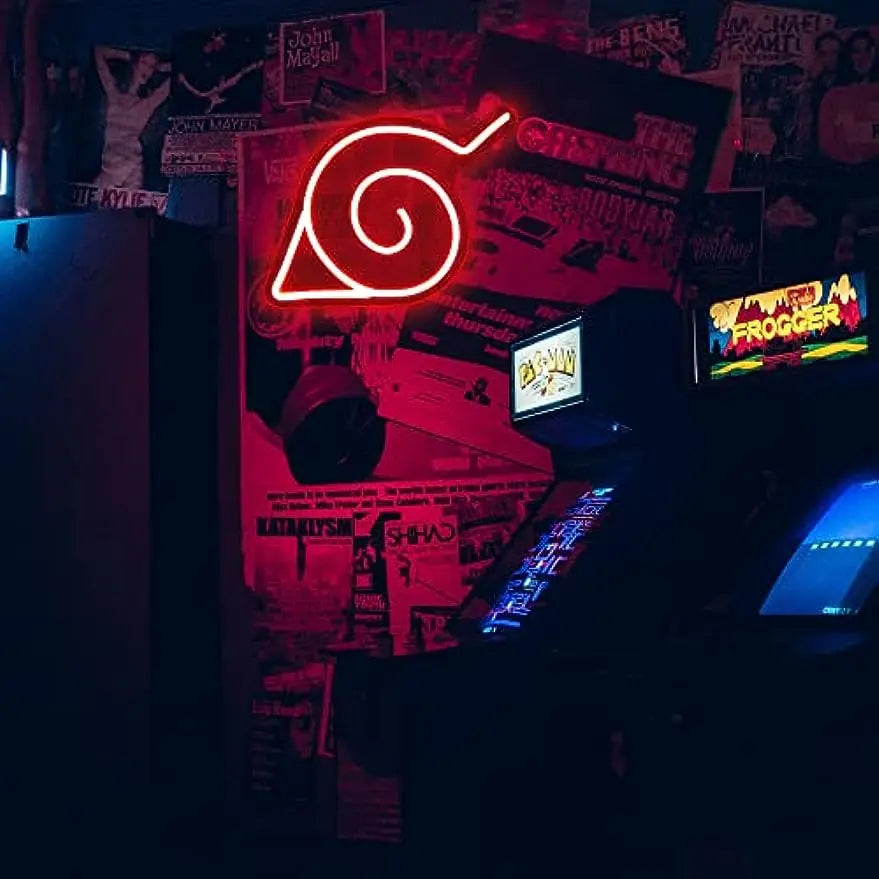 Néon Naruto –  Logo Konoha