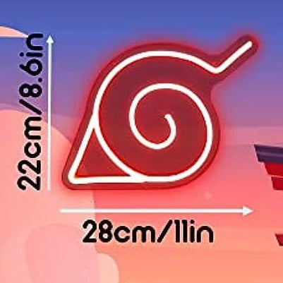 Néon Naruto –  Logo Konoha