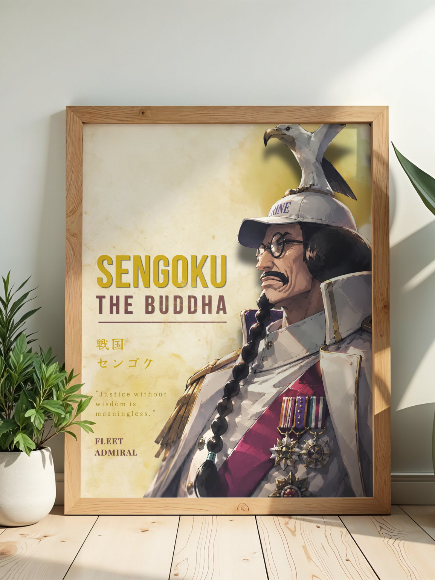 SENGOKU — The Buddha | One Piece Poster
