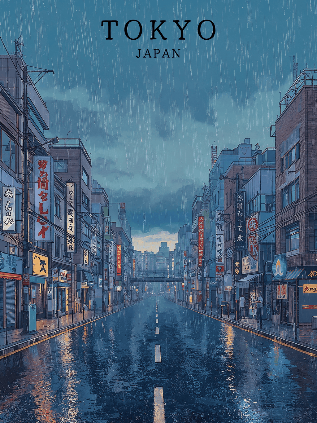 TOKYO — Sous la pluie