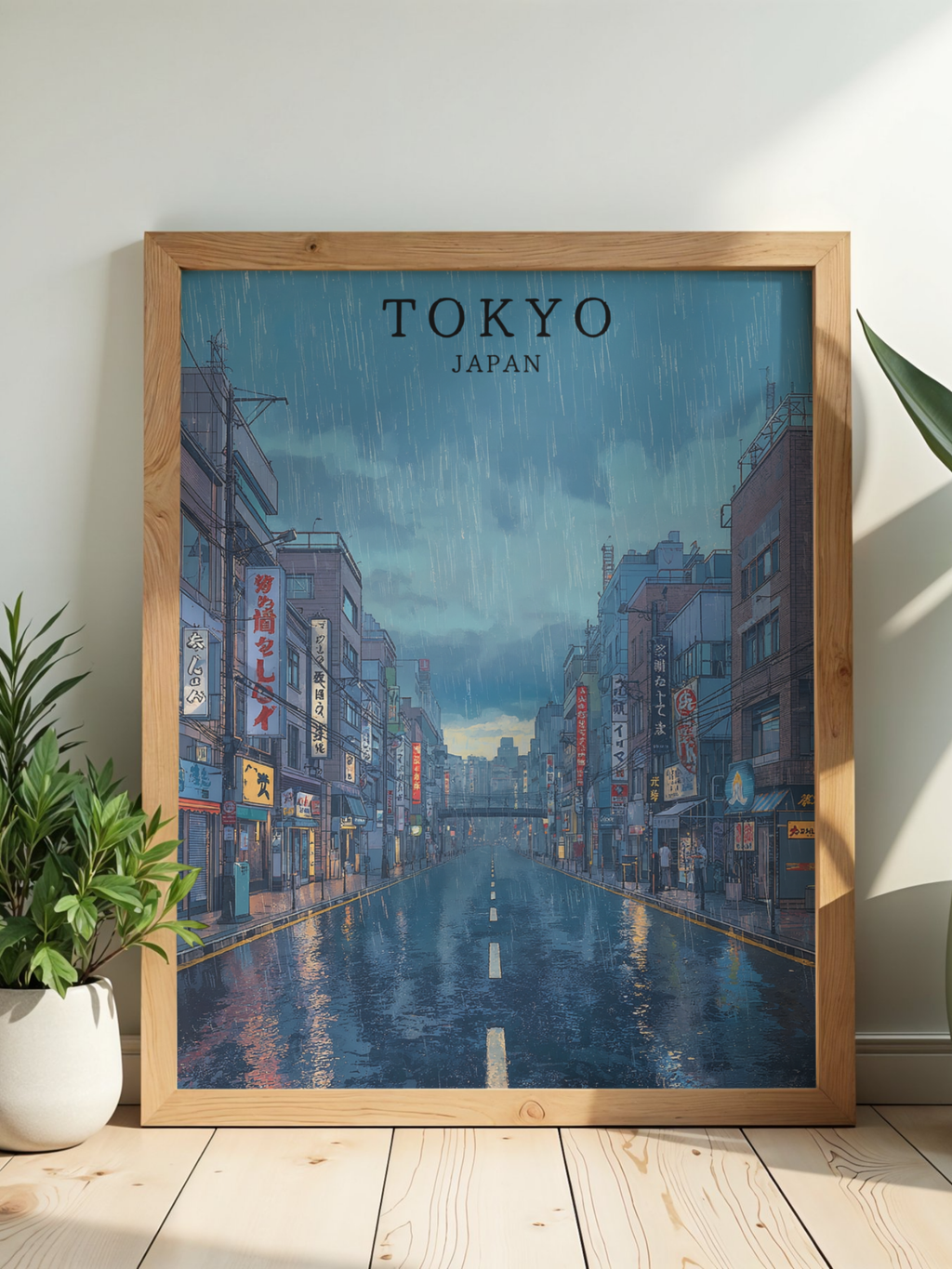 TOKYO — Sous la pluie