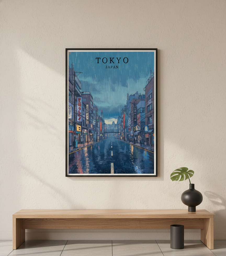 TOKYO — Sous la pluie