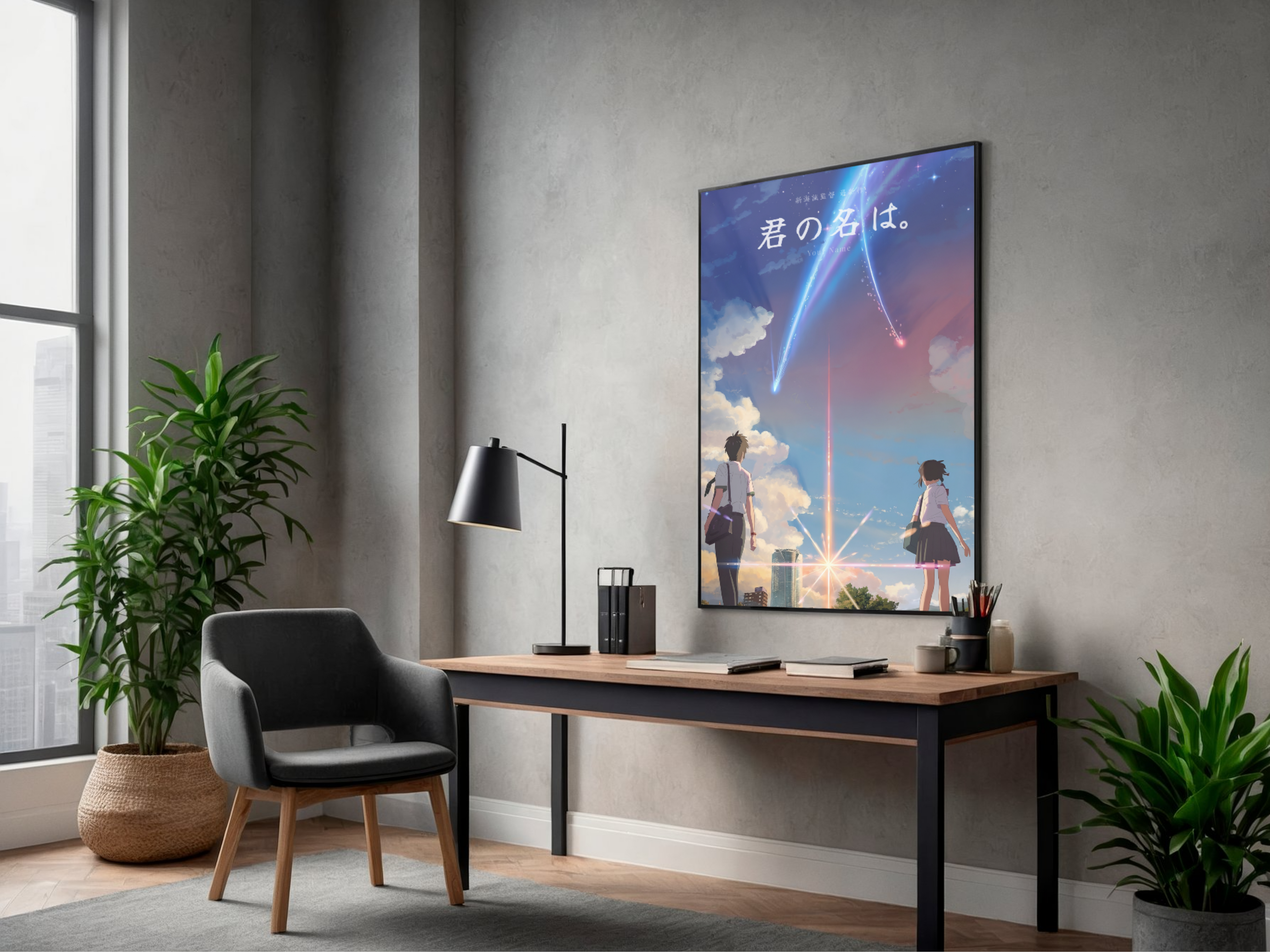 YOUR NAME — Affiche japonaise