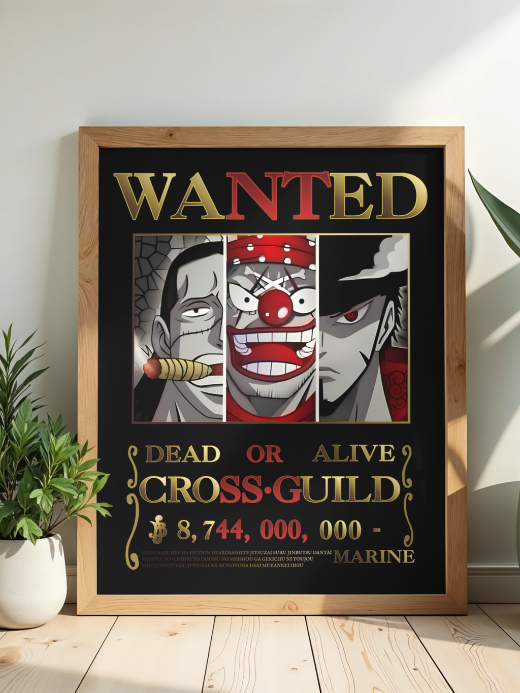 Affiche Wanted — Cross Guild