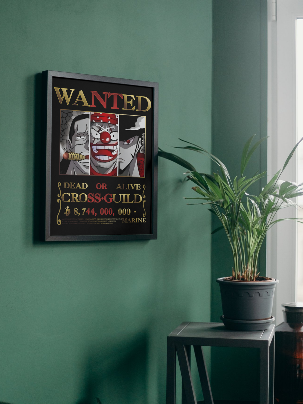 Affiche Wanted — Cross Guild