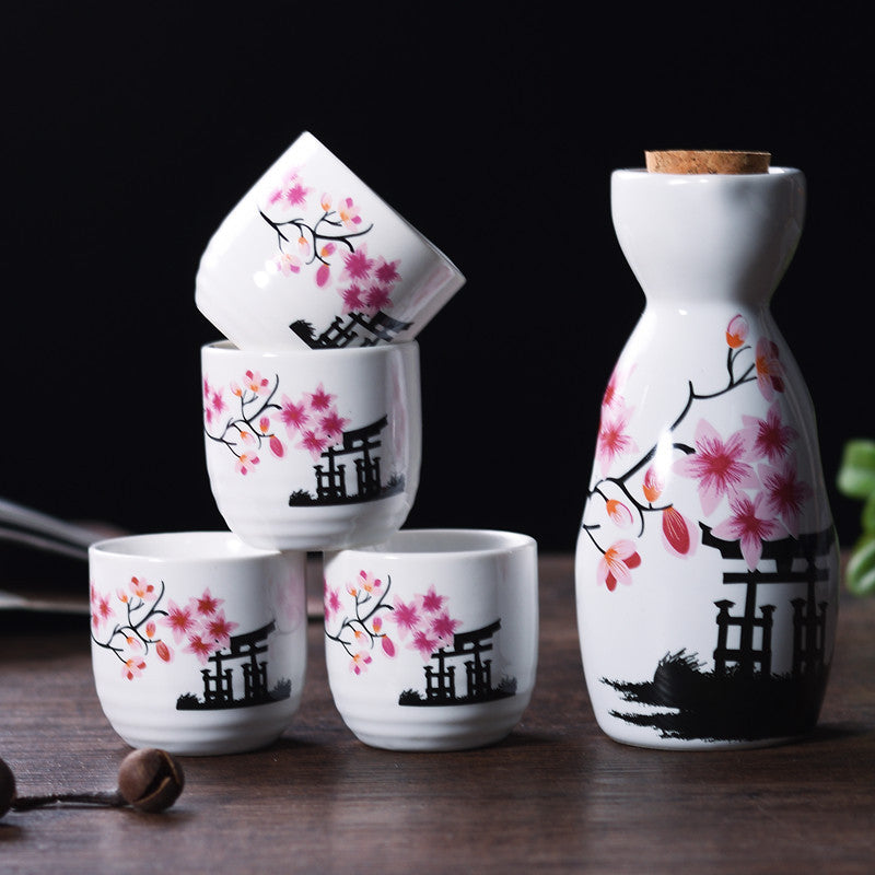 Set à saké japonais en céramique – 8 modèles traditionnels