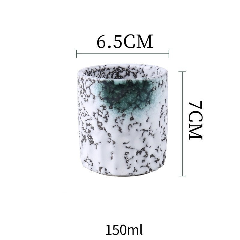 Tasse japonaise en porcelaine – Style artisanal élégant