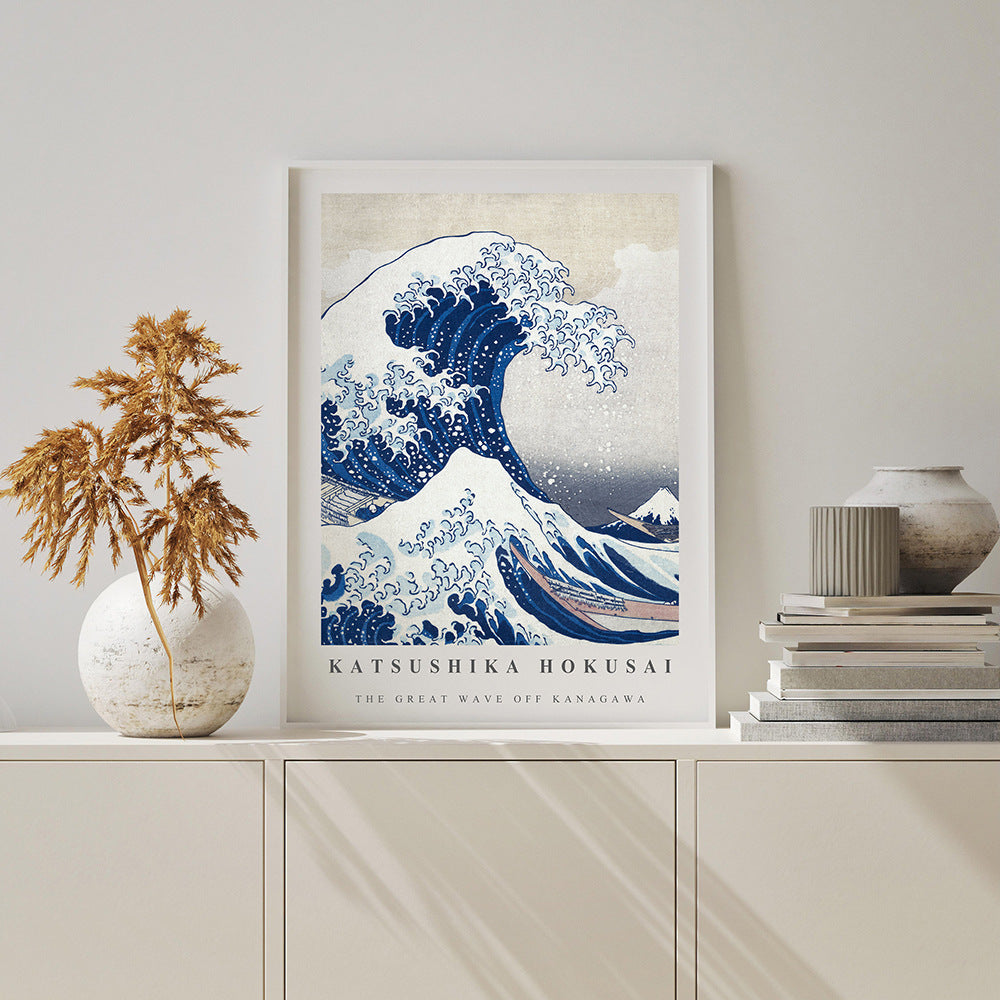 Affiche Japonaise — La Grande Vague de Kanagawa